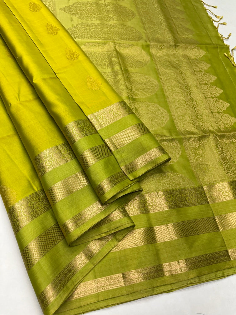 Green - Soft Silk Saree