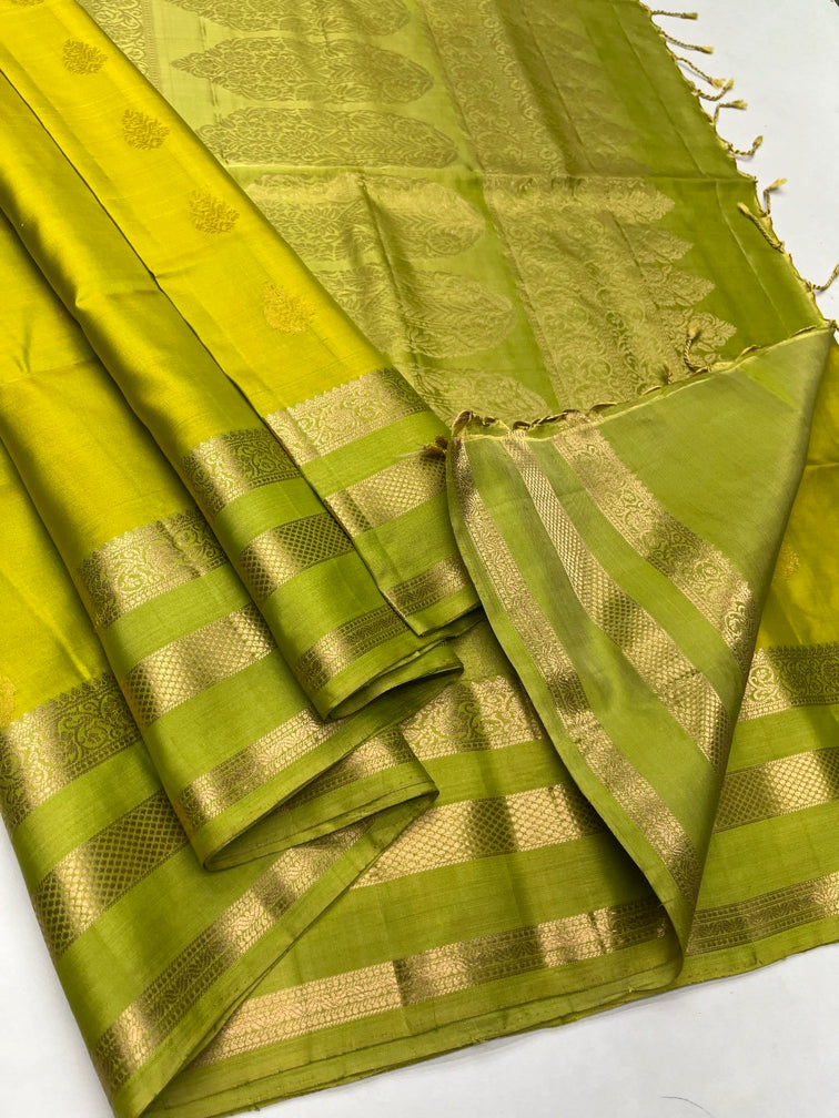 Green - Soft Silk Saree